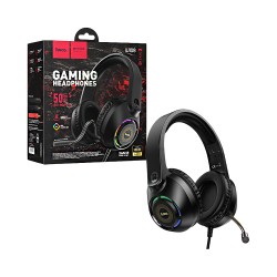 Auriculares juego de azar Hoco W108 Sue con Cable y Micrófono 3,5mm+USB-A 2m Negro Auriculares juego de azar Hoco W108 Sue con Cable y Micrófono 3,5mm+USB-A 2m Negro